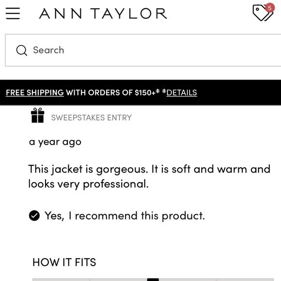 NWT Ann Taylor XXSP Black Petite Wool Blend Belted
Funnel Neck Coat - Picture 12 of 14